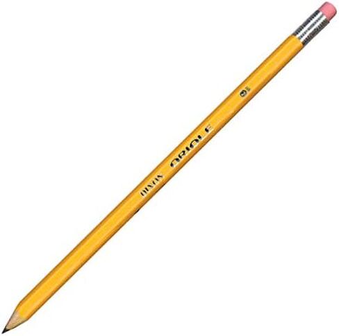 Dixon Oriole Woodcase Pencil, #2.5/F Medium Fine, Yellow Barrel, 12-Pack (12875) in Saudi Arabia