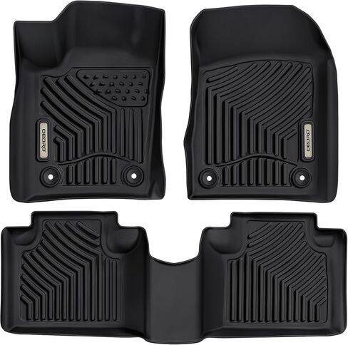 OEDRO Floor Mats Set for 2016-2021 Jeep Grand Cherokee / 2022 Jeep Grand Cherokee WK, Custom Fit Black TPE All Weather Front & Rear Row Trunk Liners Car Floor Mats Set in Saudi Arabia