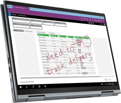 Lenovo Yoga X1 2 في 1 14 بوصة FHD+ 2 في 1 كمبيوتر محمول بشاشة لمس Intel Core i7 حتى 4.8 جيجا هرتز 32 جيجا DDR4 512 جيجا SSD WiFi + BT لوحة مفاتيح بإضاءة خلفية HDMI W11 Pro Active Pen (X1 - متجدد) in Saudi Arabia