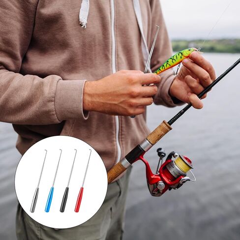 4 PCS Fishing Hook Quick Removal Device Fish Hook Remover Tool Fish Dehooker Security Extractor Fishhook Disconnect Fish Unhooking Tool Fishing Tools Accessories Hook Removal Tool Fishing Kit in Saudi Arabia