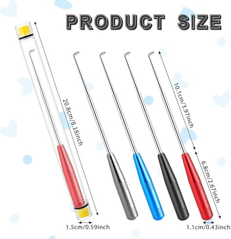 4 PCS Fishing Hook Quick Removal Device Fish Hook Remover Tool Fish Dehooker Security Extractor Fishhook Disconnect Fish Unhooking Tool Fishing Tools Accessories Hook Removal Tool Fishing Kit in Saudi Arabia
