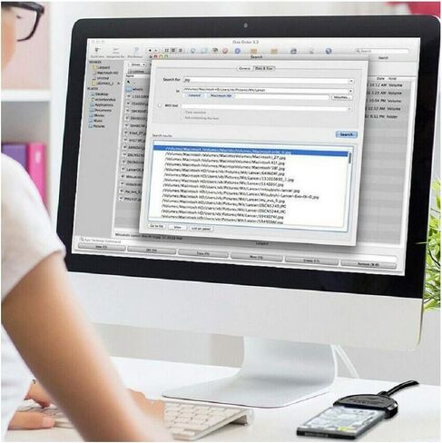 1 قطعة USB 3.0 إلى 2.5 "SATA III محول القرص الصلب 2.5 بوصة SSD HDD محول مع كابل بيانات منفذ USB مزدوج دعم UASP in Kuwait