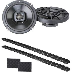 SSK-PLK-KIT01 Speaker and Ring Combo - Pair of DB652 with Foam Ring and Back Foam - Reduce Distortion and Dampen Vibrations