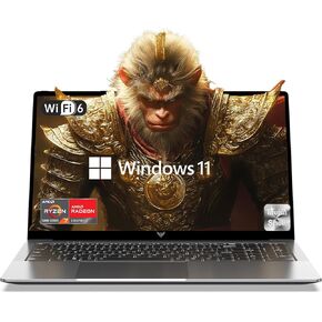 Laptop Computer AMD Ryzen 7 5700U Gaming Laptop 16GB DDR4 512GB M.2 2280 NVMe SSD Windows Laptop Office Laptops Home Laptops Windows11 16.1-inch IPS FHD WIFI6 BT5.2 HDMI Type-C USB3.2