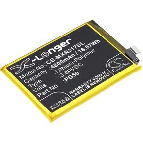 Battery for Motorola Moto G Stylus 2023, Moto G Stylus 5G, Moto G Stylus 5G 2023 4th, XT2315-1, XT2315-4, XT2315-5, XT2317 PN:Motorola PG50, SB18D67654 4800mAh / 18.67Wh