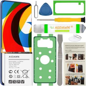 ASDAWN Galaxy S20 Battery Replacement, EB-BG980ABY Battery for Samsung Galaxy S20 5G SM-G980 G980U/U1/A/T/P/V/R4/W/F with Repair Tool Parts + Installation Instruction