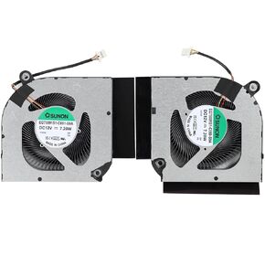 New CPU+GPU Cooling Fan for Acer Predator Helios 300 PH315-55 PH317-55 PH317-56 Nitro 5 AN515-58 AN517-55 AN515-46 N22C1 AN515-58-51R3 AN16-41 AN16-51 AN17-41 AN17-42 N23Q4 Series laptop 12V 7.20W Fan