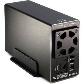 LX23 8TB (Dual 4TB) RAID HDDs, USB-C 10Gbps DAS for Gaming and Streaming | External Hard Drive