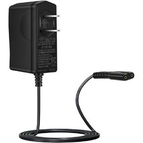 9V Adapter 6FT Charger for LABIGO Electric Spin Scrubber LA1 Pro KS-2619 and Voweek VWS211/SP02-2 Prong Power Supply Cord for Cordless Cleaning Brush, Replacement Charger FD DK10-090-0650 UL Listed
