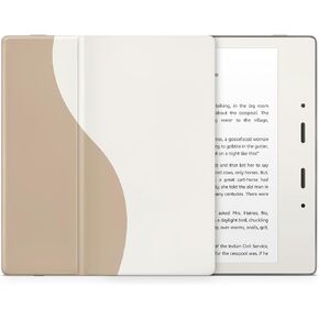 Tacky Design Colorwave Skin for Kindle Skin Decal, Off-White & Beige Skin for Kindle Stickers, Premium Vinyl 3M Full Wrap for Kindle Cover, and for Kindle Wrap Skin for (Kindle (10th Gen, 2019))