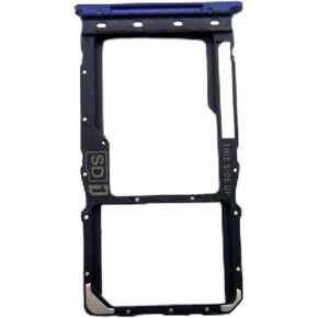 LeHang Dual Sim Card Holder Slot Tray Module Replacement Compatible with Motorola Moto G Play 2023 XT2271 6.5 inch (Navy Blue)
