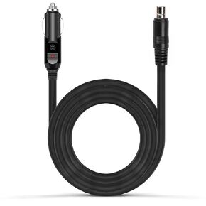 Car Charger DC8020 Charging Cable 4.9FT Car Charger Cable DC 8mm for Jackery Explorer 1000 Pro/1000Plus/1000 v2/1500/2000/2000 Pro
