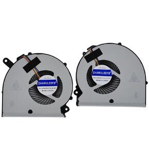 Replacement New Laptop CPU + GPU Cooling Fan for Gigabyte RP64W PR65 Aero14 Aero15 15X 15W 15P 15KB V8 X9 Y9 aero15 Classic sa Series BS5005HS-U2N BS5005HS-U2M DC5V Fan