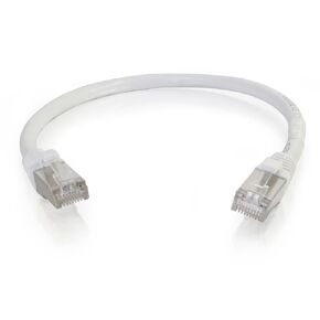 C2G 00801 Cat6 Cable - Snagless Shielded Ethernet Network Patch Cable, Blue (12 Feet, 3.65 Meters)