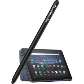 قلم شاشة AMZ Fire Tablet Stylus Pen، قلم لوحي لجهاز Fire Max 11، HD 8، HD 10، قلم شاشة تعمل باللمس (أسود)