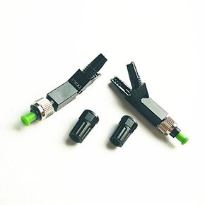 10pack FTTH FIOS LC/UPC Optical Fiber Cable Quick LC Fast Connector Adapter Single Mode for CATV Network (10Pcs /Lot)