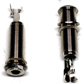 (2) Two Genuine REAN by NEUTRIK NYS2202 Female 1/4" Mono Cable Jack Thick Panels
