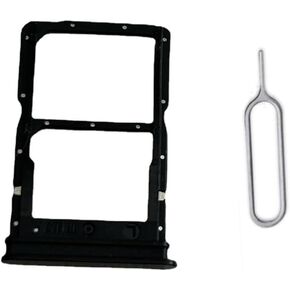 OEM Dual SIM Card Tray Holder solt +pin Replacement for Honor 90 Lite CRT-NX1 Black