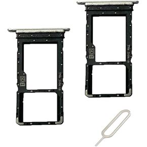 VIESUP 2PCS for Boost Celero 5G Replacement Sim Card Tray SD Slot Holder with Removed Tool