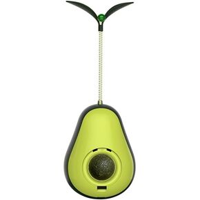 holymove Avocado cat Pot Catnip Toy, green