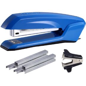 Bostitch Office Ascend 3 in 1 Stapler Value Pack, 20 Sheet Capacity, Includes 5000 Staples, Integrated Remover & and Extra Staple Remover, Staple Storage Compartment, Assorted Colors (Colors May Vary)