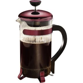 Primula Classic 8-Cup Coffee Press, Metallic Red