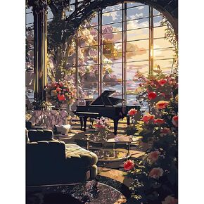 NEWENMO Paint by Numbers for Adults Butterflies, Paint by Numbers Multicolor Cat On Canvas without Frame,DIY Oil Painting Perfect for Beginner,Hobbies and Gift Home Wall Decor(16 * 16In)