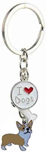 Lover Dog Keychain Dog ID Tags Love Pendant puppy Key-Ring for Great Gift for a Dog Lover Dog Condolences Gifts in Saudi Arabia