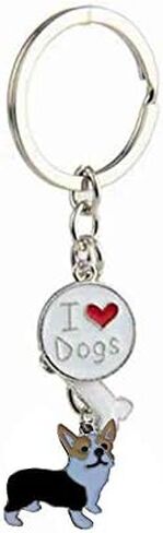 Lover Dog Keychain Dog ID Tags Love Pendant puppy Key-Ring for Great Gift for a Dog Lover Dog Condolences Gifts in Saudi Arabia