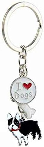 Lover Dog Keychain Dog ID Tags Love Pendant puppy Key-Ring for Great Gift for a Dog Lover Dog Condolences Gifts in Saudi Arabia