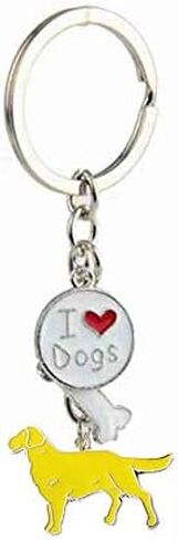 Lover Dog Keychain Dog ID Tags Love Pendant puppy Key-Ring for Great Gift for a Dog Lover Dog Condolences Gifts in Saudi Arabia