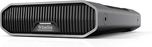 SanDisk Professional 12TB G-Drive Enterprise-Class, Portable External Hard Drive (Dark Gray) Bundle with 32GB Memory Card (100MB/s), Charge Cable (6-Feet), and USB Card Reader (4 Items) in Saudi Arabia