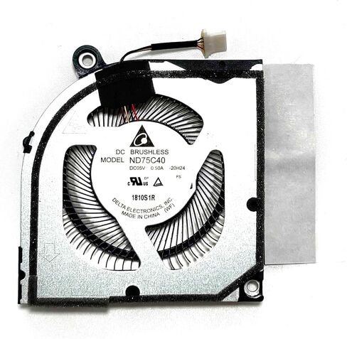 استبدال مروحة تبريد وحدة المعالجة المركزية الأصلية الجديدة من BestParts لجهاز ACER Predator Triton 300 SE (PT314-52S)، P/N: ND75C40-21K09 ND75C40-20H24، 23.QHMN7.001 in Saudi Arabia