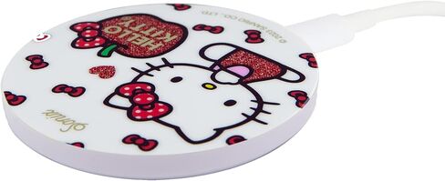 شاحن Sonix x Sanrio لسلسلة MagSafe iPhone 14 وiPhone 13 وiPhone 12 | شاحن لاسلكي سريع × كابل 6.5 قدم (USB-C) | مرحبا كيتي التفاح in Kuwait