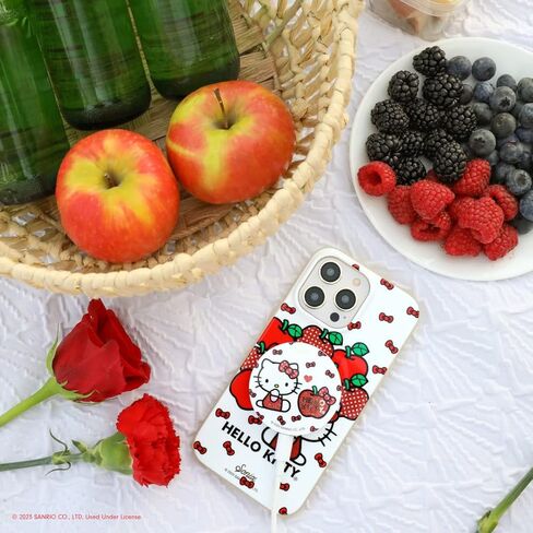 شاحن Sonix x Sanrio لسلسلة MagSafe iPhone 14 وiPhone 13 وiPhone 12 | شاحن لاسلكي سريع × كابل 6.5 قدم (USB-C) | مرحبا كيتي التفاح in Kuwait