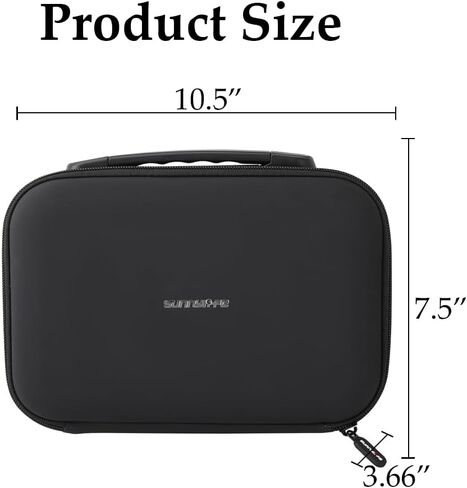 NEO Case Carrying Case for DJI NEO Portable PU Leather Storage Neo Bag for DJI Neo Fly More Combo Drone and RC-N3 Remote Controller Accessories Black in Saudi Arabia