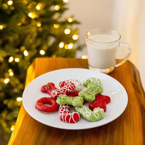 Wufers Singing Snow Globe Dog Advent Calendar, 24 Gourmet Holiday Dog Cookies – Christmas Countdown Dog Treats, Human-Grade Ingredients, Made in North America in Saudi Arabia