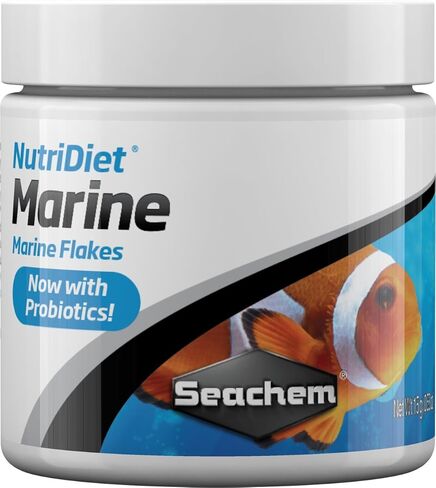 Seachem Laboratories.1082 Nutridiet Tropical Flakes with Probiotics 30g/ 1 oz in Saudi Arabia
