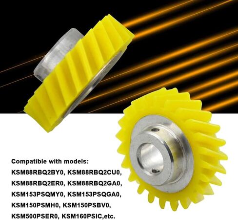 W10112253 Mixer Worm Gear - من KINTLE متوافق مع Whirlpool & KitchenAid Fit 4.5/5 Quart Mixer Stand، يستبدل W10112253 4162897 4169830 AP4295669 WPW10112253 WPW10112253VP (2) in Kuwait