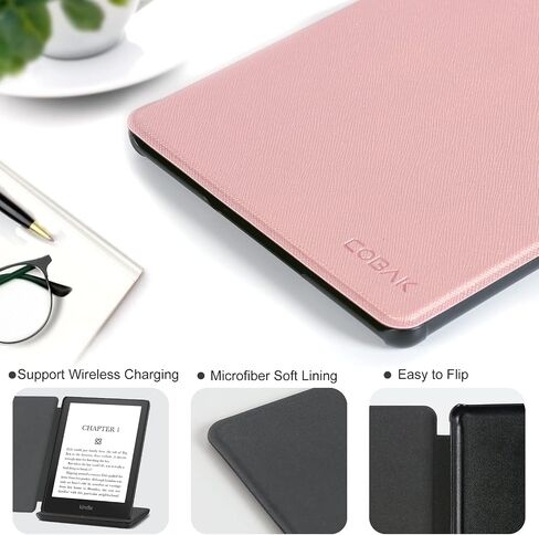 حافظة CoBak لجهاز Kindle Paperwhite - غطاء جلد PU جديد تمامًا مع ميزة التنبيه التلقائي للنوم لجهاز Kindle Paperwhite Signature Edition وKindle Paperwhite الجيل الحادي عشر 2021 in Saudi Arabia