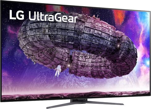 LG 48GQ900-B 48" Ultragear UHD OLED Gaming Monitor with Anti-Glare, 1.5M : 1 Contrast Ratio & DCI-P3 99% (Typ.) with HDR 10, .1ms (GtG) 120Hz Refresh Rate, HDMI 2.1,Black in Saudi Arabia
