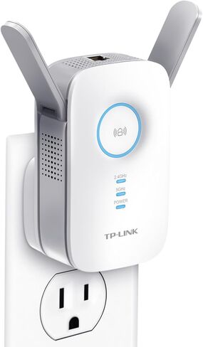 TP-Link AC1200 Wi-Fi Range Extender | Gigabit Ethernet Port |Compact | Intelligent Signal LED Ring (RE350),White in Saudi Arabia