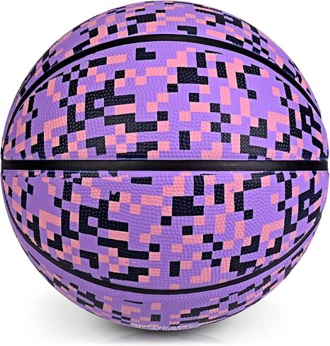 كرة سلة مطاطية مقاس 3 22 بوصة كرة سلة داخلية وخارجية للأطفال الشباب الأولاد والبنات أفكار هدايا (بدون مضخة) in Kuwait