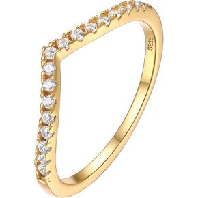 PROSILVER 925 Sterling Silver Rings, 2mm/3mm Wedding Band Ring, Dainty Triple Rings, Cuban Link Ring, Celti Knot Ring, High Polish Comfort Fit, 4-12, Come Gift Box