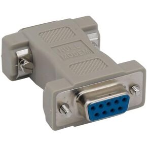 DB9 to DB9 Null Modem Adapter (F/F)