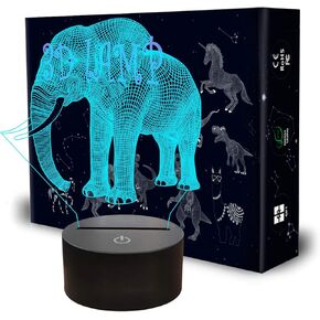 مصابيح Bagvhandbagro Wolf ثلاثية الأبعاد، ضوء ليلي الذئب، 7 ألوان LED متغيرة الإضاءة، لمس USB شحن طاولة مكتب غرفة النوم ديكور عشاق الذئب هدايا عيد الميلاد للأولاد والبنات والأطفال والأصدقاء in Kuwait