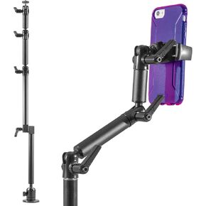 iBOLT Stream-Cast Overhead Ceiling/Wall-Metal Multi-Angle Drill Base Mount for DSLR Cameras, Smartphones, Mini projectors, and Other ¼ 20" Camera Accessories