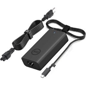 New Slim 65W Dell Laptop Charger USB C for Dell Latitude 5420 5520 5540 7420 7410 5285 5290 7400 XPS 13 9250 9360 9365 9370 9380 9350 9550 Chromebook 3100 5190 Type C Dell AC Adapter Power Cord