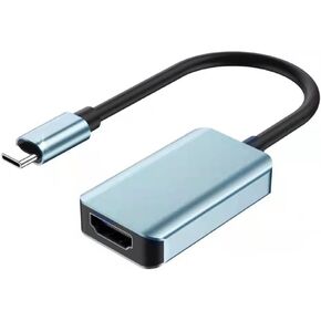 ROTOPATA USB C to HDMI Adapter 4K 60Hz, Type C (Thunderbolt 3|4) to HDMI Converter, High Speed HDMI to USB C Cable, Compatible with iPhone 15, iPad Pro, MacBook Air, iMac, Chromebook, Surface etc.