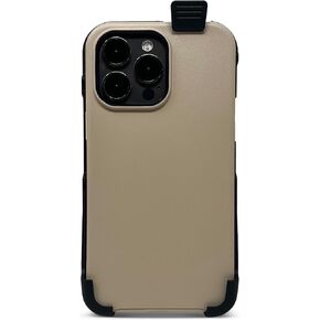 Unbreakable Balastec Holster for Apple iPhone 16 Pro Max 15 & 14 Pro Max Made for OB Symmetry or Commuter - Removable Swivel Belt Clip by Turtleback- Case Not Included